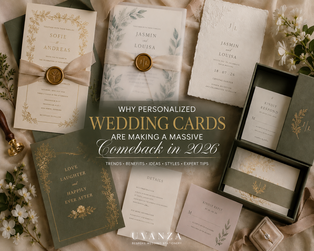 Why Personalized Wedding Cards Are Making a Massive Comeback in 2026