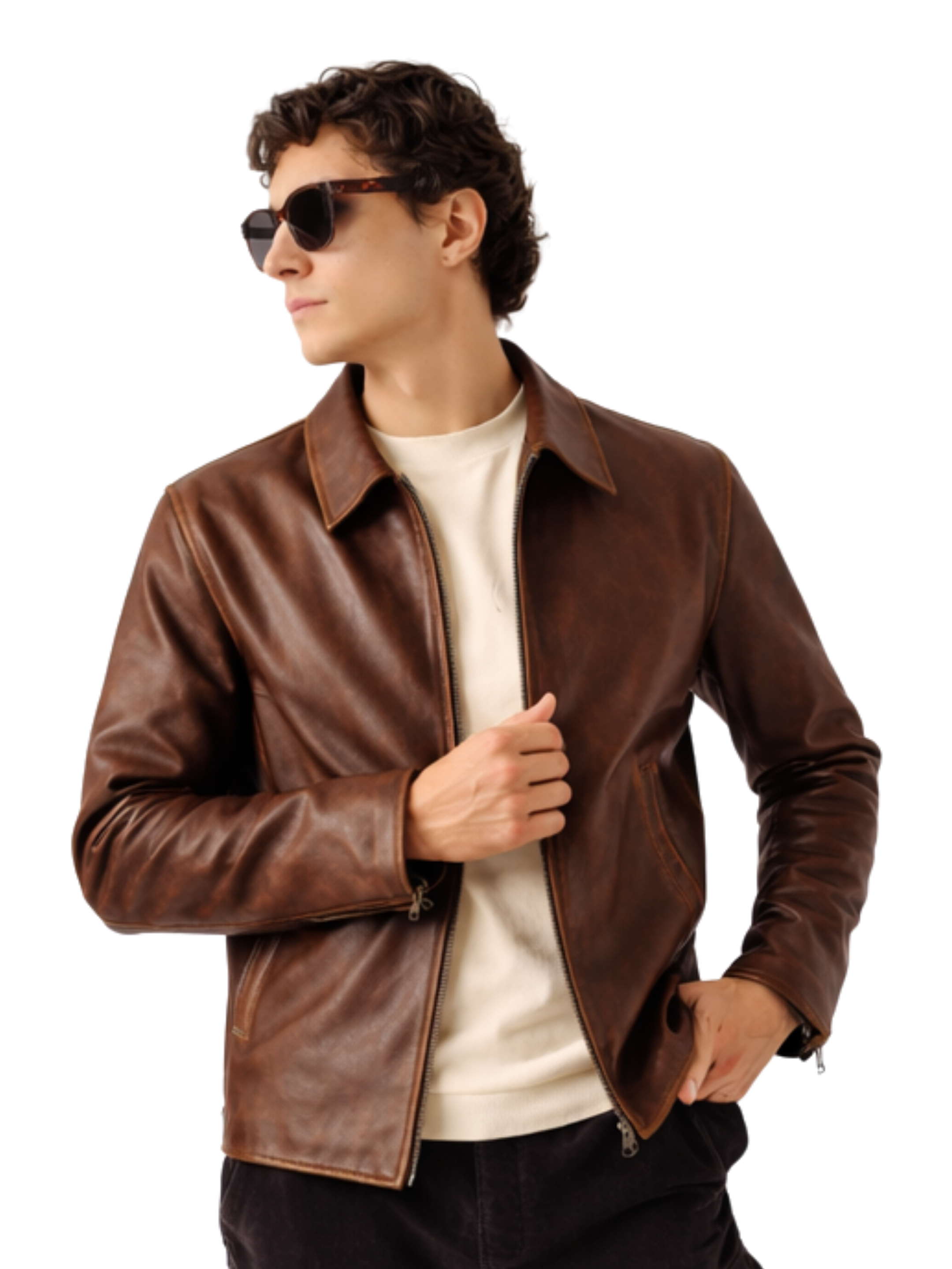 The Maverick Classic Leather Jacket