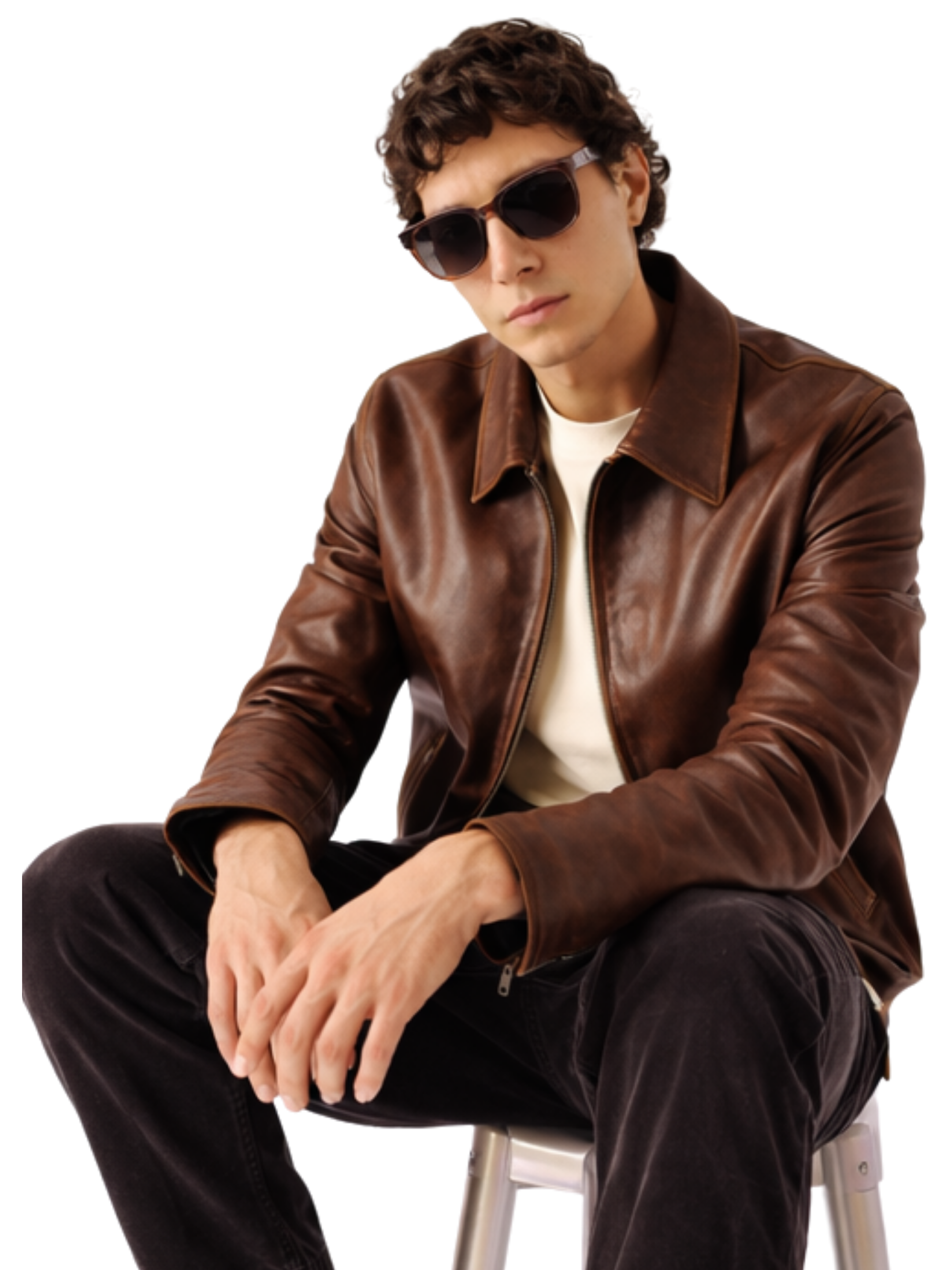 The Maverick Classic Leather Jacket