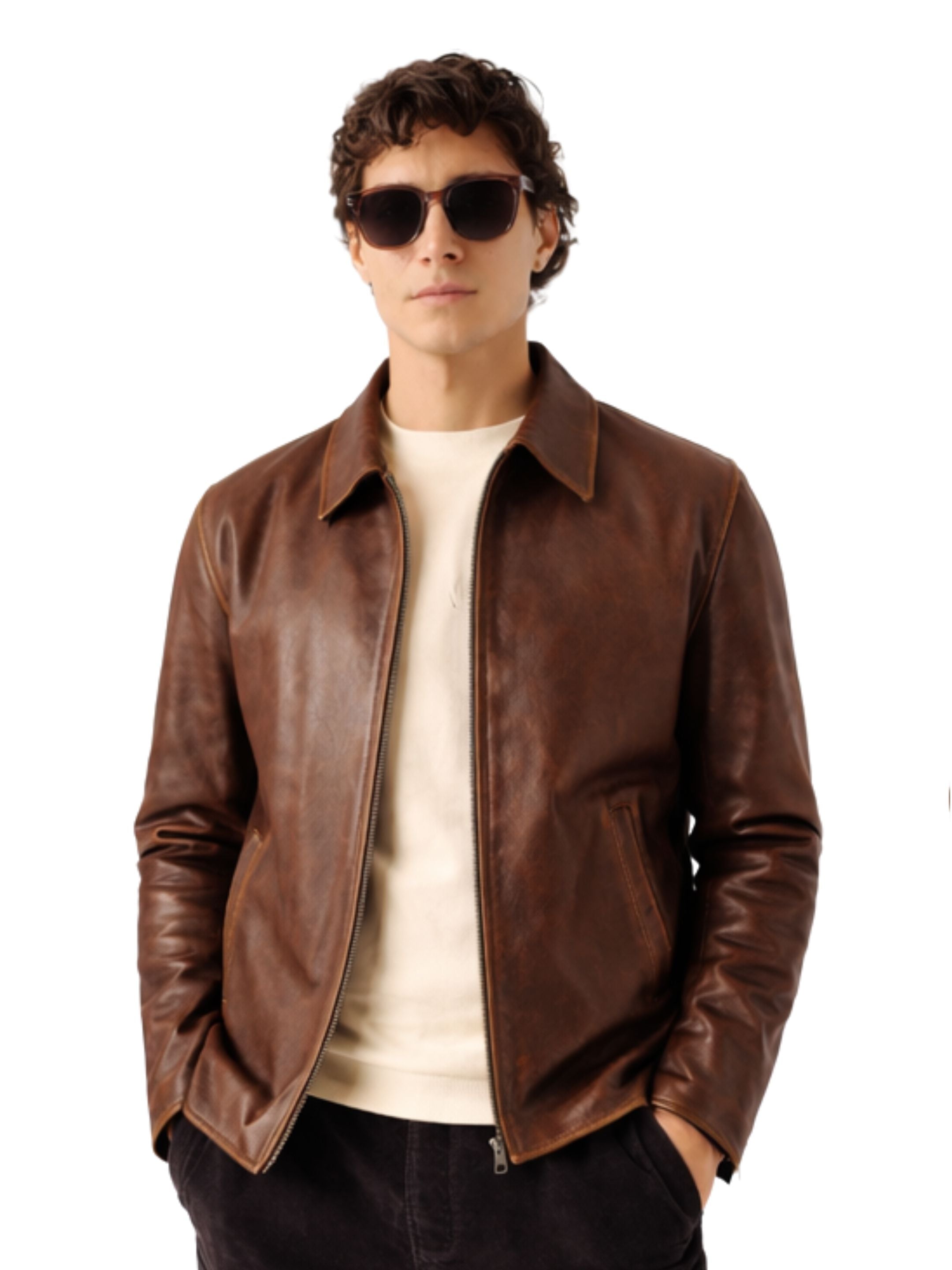 The Maverick Classic Leather Jacket