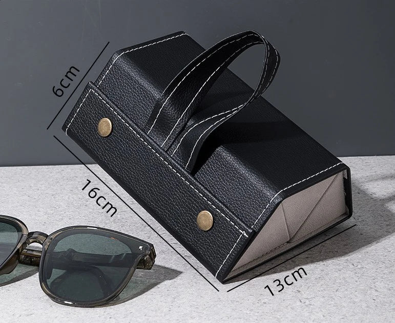 2/3/4/5/6 Grids Sunglasses Organizer Travel Organizers Accessories Storage Box for Glasses Portable FoldableWall Hanging Case