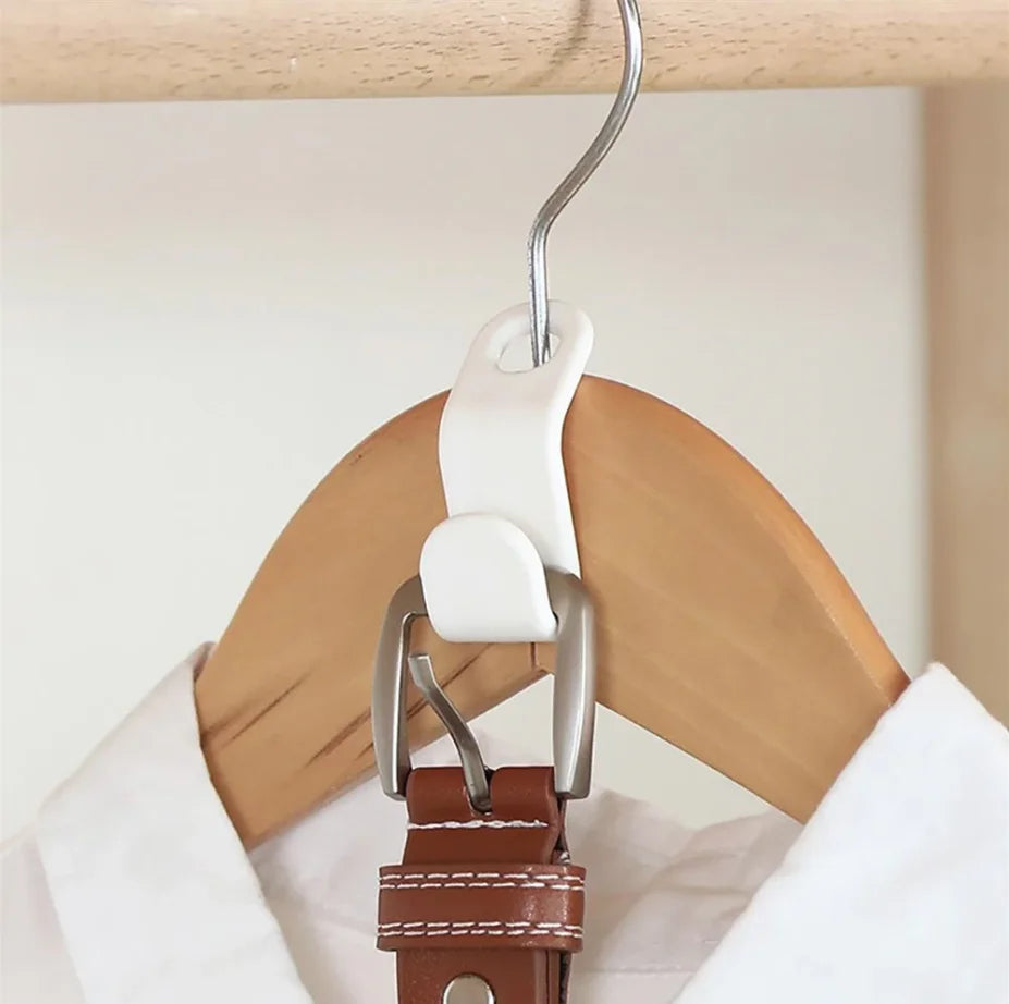 5-50Pcs Clothes Hanger Hooks Organizer Connect Multifunction Cascading Plastic Bedroom Wardrobe Storage Space Saving Coat Hook