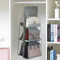 Hanging Handbag Organizer Wardrobe Closet Transparent Storage Bag Door Wall Clear Sundry Shoe Bag Hanger Pouch Accessories Stuff