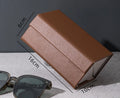 2/3/4/5/6 Grids Sunglasses Organizer Travel Organizers Accessories Storage Box for Glasses Portable FoldableWall Hanging Case