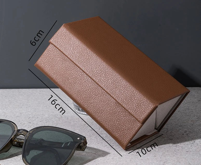 2/3/4/5/6 Grids Sunglasses Organizer Travel Organizers Accessories Storage Box for Glasses Portable FoldableWall Hanging Case