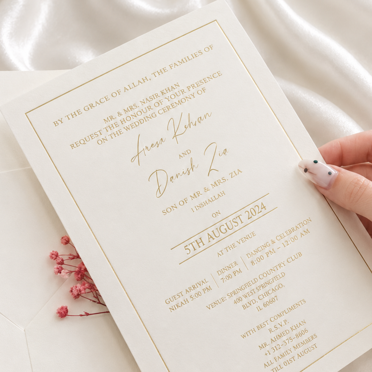 Eternal Petal Envelope