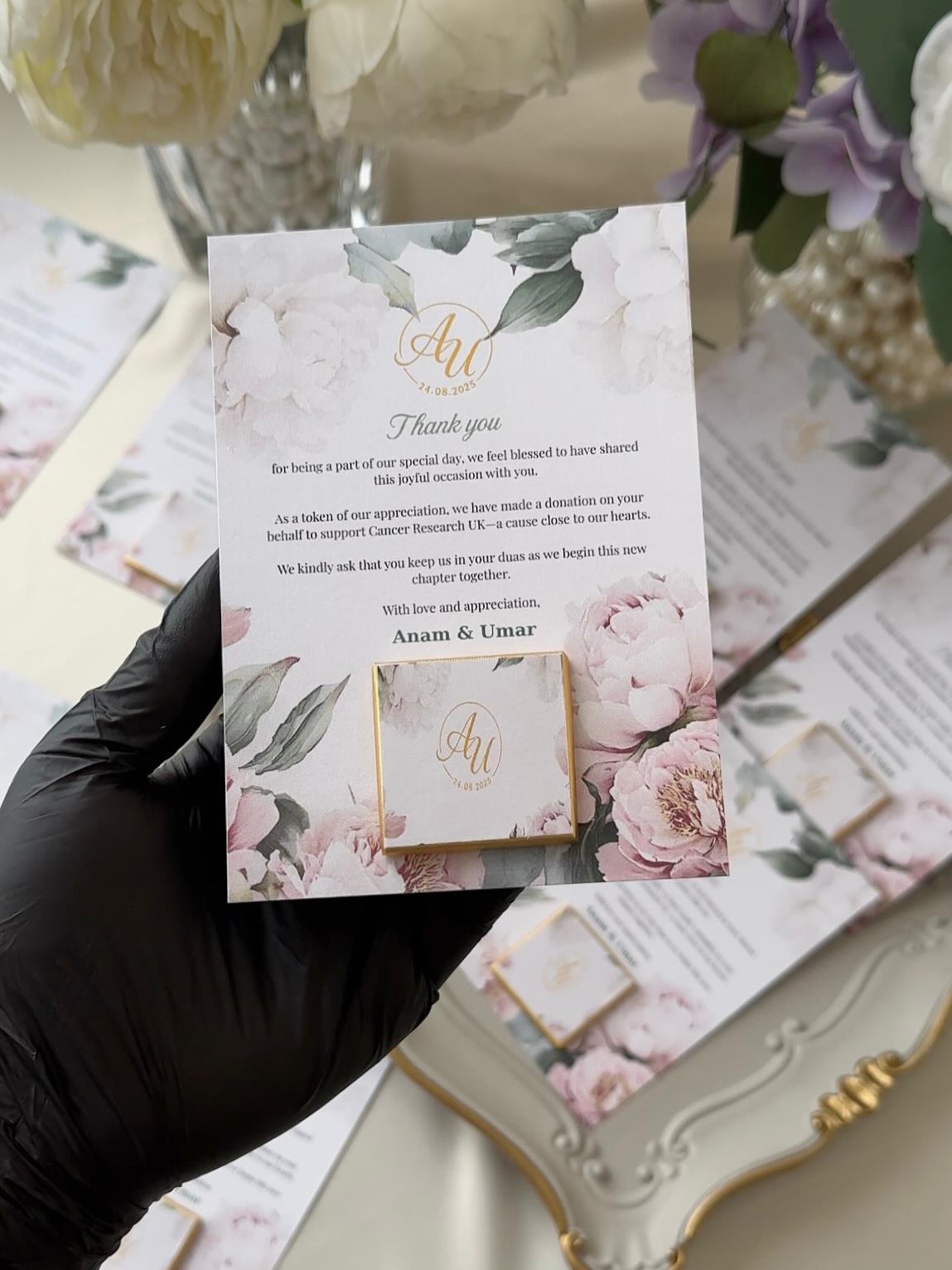 Blush Garden Grace Invitation